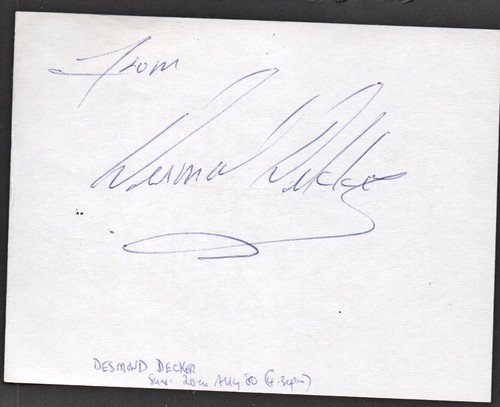 Desmond dekker reggae genuine - dekker,
