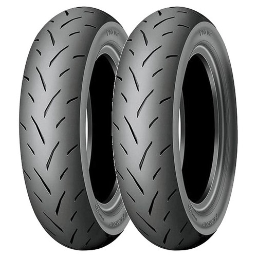 Coppia gomme dunlop - coppia, 3.50-10