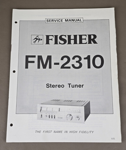 Fisher 2310 sintonizzatore - fm-2310,