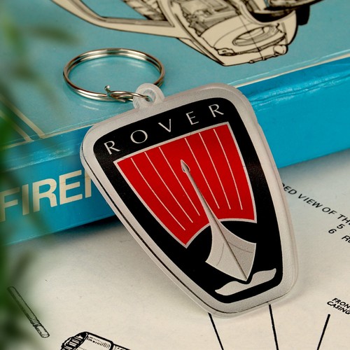 Rover badge keyring classic - rover,