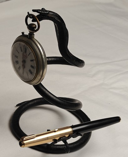 Antico porta orologio tasca - porta,