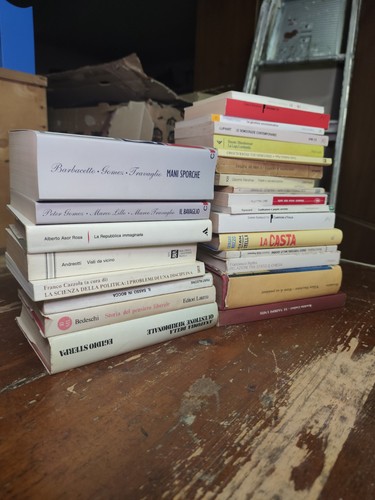 Lotto libri politica - 25,