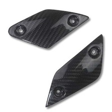 Piastre tallone 100% carbonio