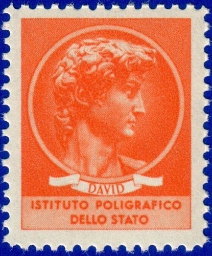 Prova stampa testa david - di,