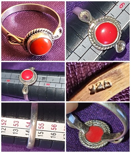 Anello corallo rosso - 💍,