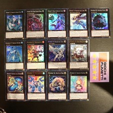 LOTTO 13 CARTE XYZ in italiano YUGIOH rarità MISTE yu-gi-oh! DA COLLEZIONE