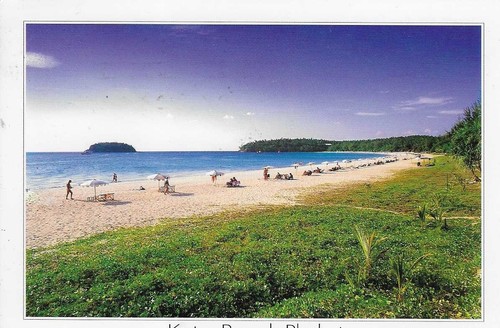 Cartolina postale kata beach - beach, /