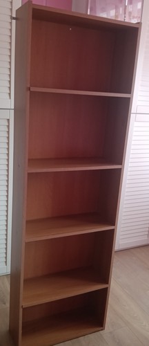 Libreria legno con cinque - con,