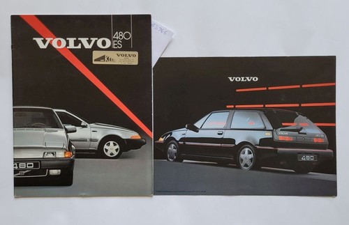 Volvo 480 prospekt - prospekt, /