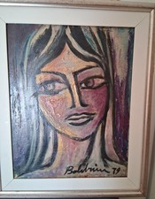 Gustavo Boldrini, olio su
