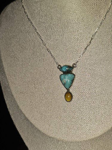 Collana ciondolo pietre - 3,