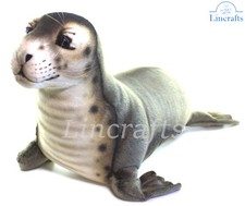 Hansa Monk Seal 6791 peluche giocattolo morbido venduto da Lincrafts Regno Unito est 1993