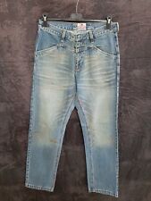 Americanino  jeans uomo men blu blue vintage tg 45 90s W 31 L34 giubbotto jacket