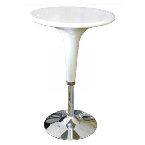Tavolo tondo circolare bianco