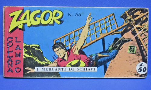 Zagor striscia collana - collana, lampo