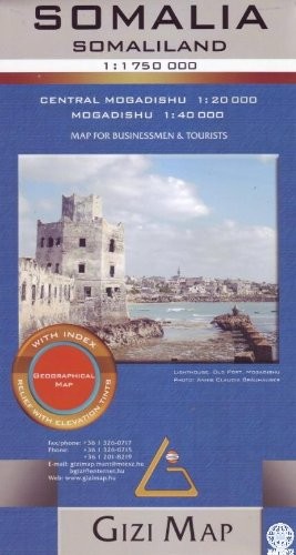 Somalia geographical map - somalia,