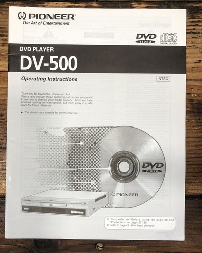 Pioneer 500 dvd - pioneer,