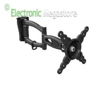 Staffa Supporto da Parete con 2 Bracci + 3 Snodi per TV LCD e Monitor VESA 75/10