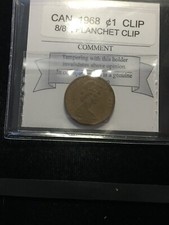 1968 coin mart - 8/8, graded