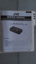 JVC ks-a51 manuale di servizio libro riparazione originale autoradio amplificatore di potenza