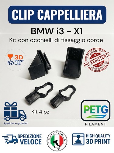 Coppia clip cappelliera - coppia,