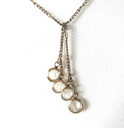 Collana vintage avon cerchi - collana,