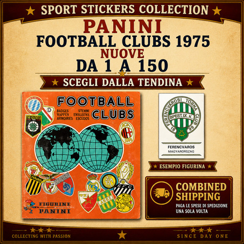 Panini football clubs 1975 - 1975, da