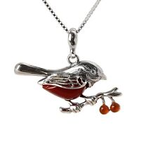 CIONDOLO PETTIROSSO CARNELIANO