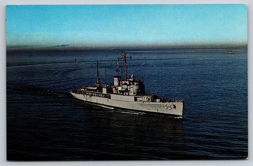 Cartolina militare navy uss - us,