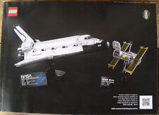 Lego Technic istruzioni Discovery Space Shuttle NASA 6366437 booklet ORIGINALE