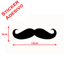  Sticker Adesivo Decal Baffo