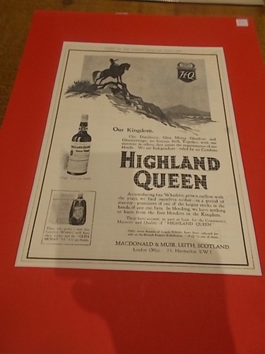 Vintage 1924 highland queen - highland,