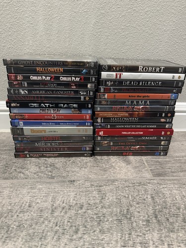 Lot dvds various scary - of, 30