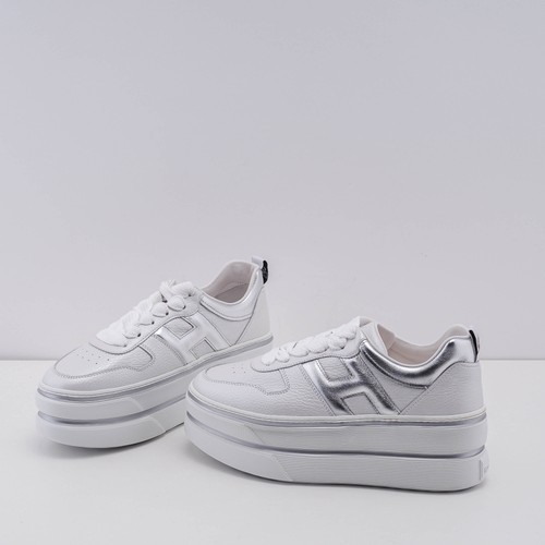 Hogan sneakers argento - , pelle