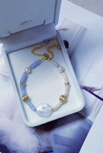 Bracciale artigianale perle
