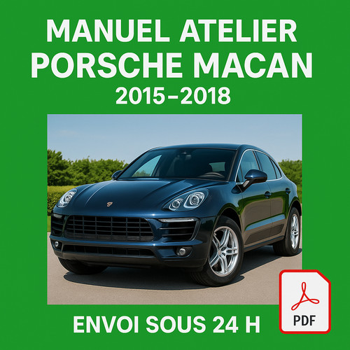 Manuel atelier porsche macan - manuel,