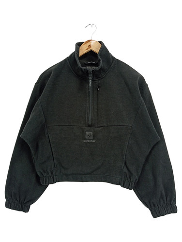 Felpa donna superdry nera - felpa,