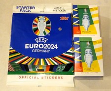 Adesivo Topps UEFA EURO 2024 Germania - Starter Pack + 2 x TIN - EM 24 - Album