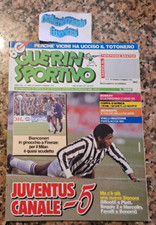 Guerin Sportivo 5 1992-JUVE-MILAN-BOSCOV-VIALLI-MAZZONE-COPA D'AFRICA-MINOTTI