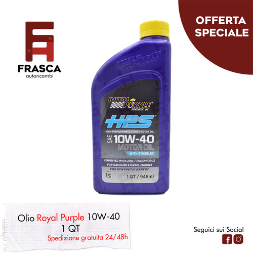 Olio motore sintetico hps - olio,