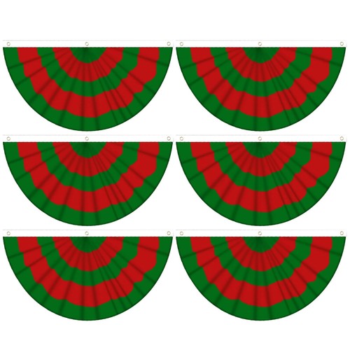 Bandiera natalizia bunting - bandiera,