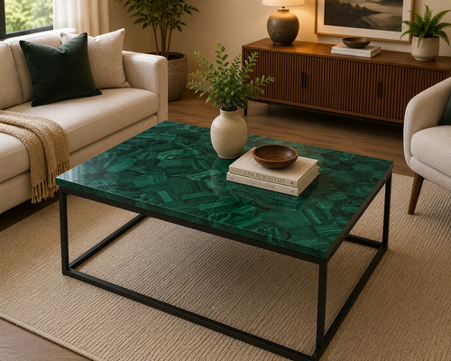 Tavolo malachite - |,