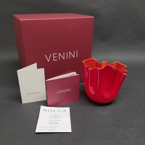 Venini vaso vetro opalina - in,