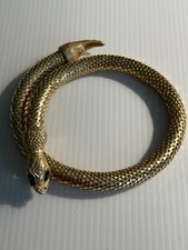 Collana serpente vintage oro