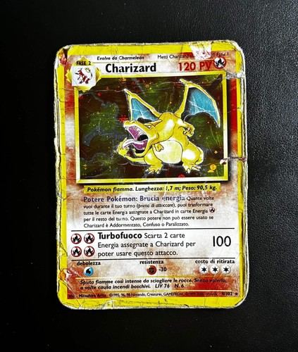 Charizard set base - set, holo