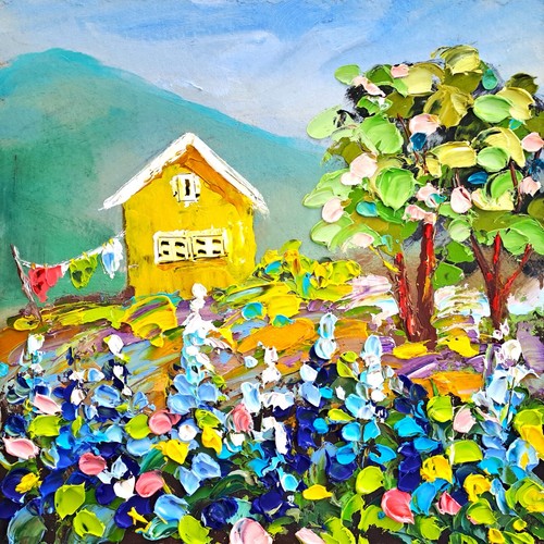 Quadro bluebonnet texas - bluebonnet,