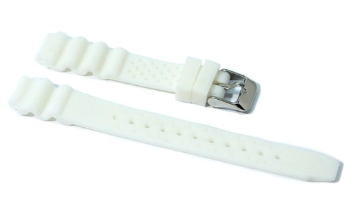 Cinturino pvc bianco per