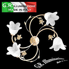 PLAFONIERA IN FERRO BATTUTO 4