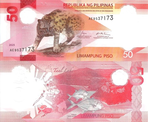 Filippine pesos 2025 237b - 50,