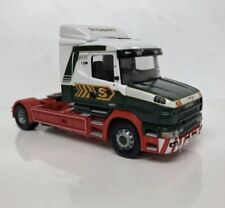 CORGI CC12802 SCANIA T-CAB CAMION CABINA SOLO MODELLO EDDIE STOBART 1:50 COME NUOVO + SPECCHIETTI